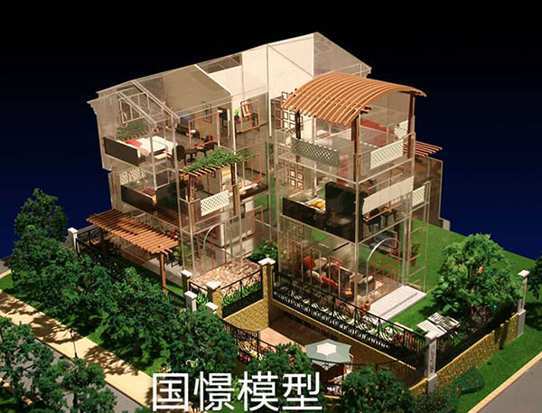 山丹县建筑模型