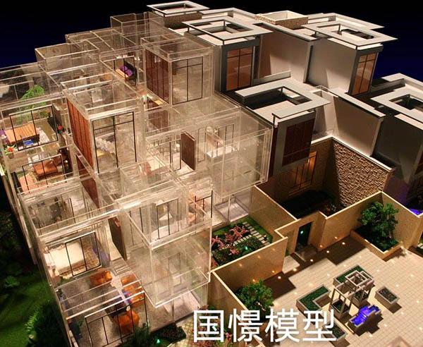 山丹县建筑模型